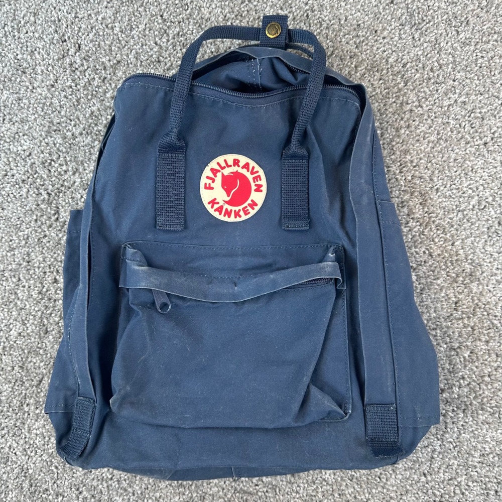 Fjallraven Kanken Classic Backpack Navy Blue School Travel Bag Outdoor Gorpcore